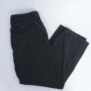 GAP Khakis Vintage Faded Black Surplus Straight Leg Slash Pocket Jeans, 34x32
